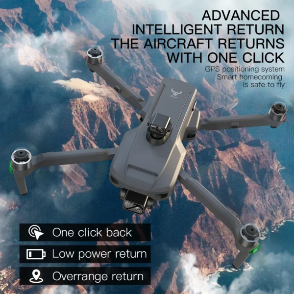 New ZLL SG909 Drone 4K Camera 3-Axis Gimbal WIFI Obstacle Avoidance Touch Screen FPV Brushless EIS Electronic RC Quadcopter Toys - Image 5