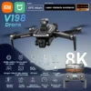 Xiaomi Mijia V198GPS Drone 4K Profesional FPV Brushless Laser obstacle avoidance Aerial Optical Foldable Quadcopter Mini 8K Dron