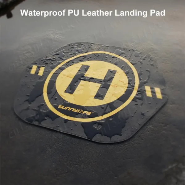 35cm Airplane Landing Pad for DJI NEO/Mini4Pro Drone Accessories Waterproof Foldable Landing Mat Double Sided Drone Parking Mat - Image 3