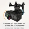 2025 KF102 4K HD GPS Drone with Dual Camera 2-Axis Gimbal Optical Flow WiFi FPV, Foldable Toy for Beginners and Professionals - Image 5