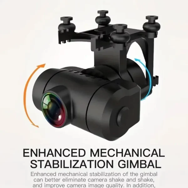 2025 KF102 4K HD GPS Drone with Dual Camera 2-Axis Gimbal Optical Flow WiFi FPV, Foldable Toy for Beginners and Professionals - Image 5