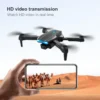 4K HD Dual Camera Mini Drone WiFi FPV E99 MAX Selfie RC UAV 6-Axis Gyro One-Key Auto Return Foldable Drone Adjustable RC Plane - Image 2