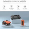 FIMI Mini 3 4K GPS drone with 3-Axis Gimbal 249g 4K/60FPS 48MP 9KM Transmission 64-Min Flight Time Super Night Video Auto Return - Image 2