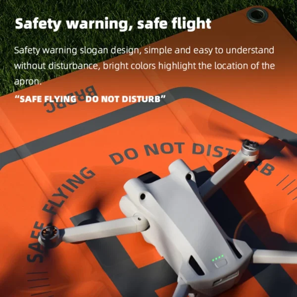 Parking Apron Portable Drone Landing Pad Double-sided Colors with Ground Nail Drones Accessories for DJI Mini 3 Pro AVATA Air 2S - Image 6