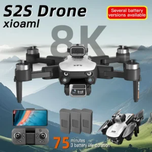 For xiaomi S2S Drone 4K Professional Aerial Photography Dual Camera 360 Obstacle Avoidance Brushless Quadcopter Toy RC Dron