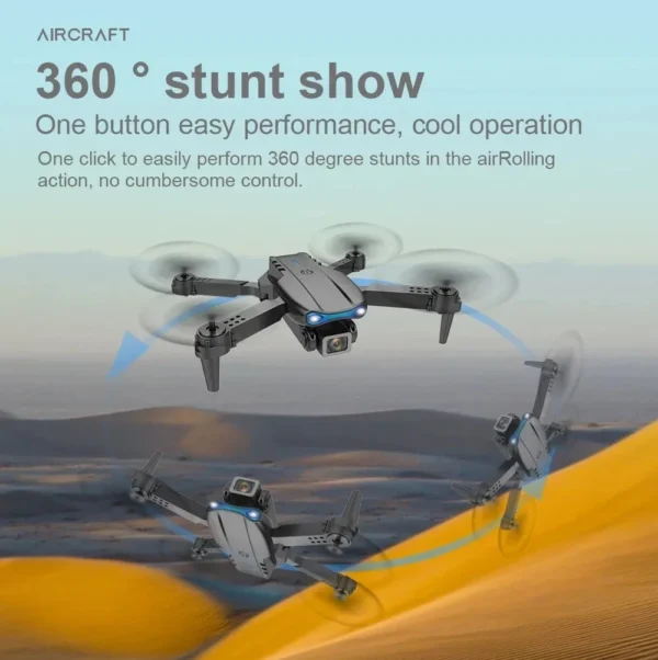 E99 K3 Pro Drone HD Professional 4k drone Dual Camera WIFI fpv Aircraft Quadcopte Obstacle Avoidance Aerial Photography Drone - Image 2