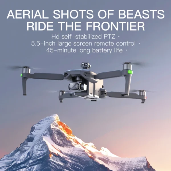 New ZLL SG909 Drone 4K Camera 3-Axis Gimbal WIFI Obstacle Avoidance Touch Screen FPV Brushless EIS Electronic RC Quadcopter Toys - Image 2