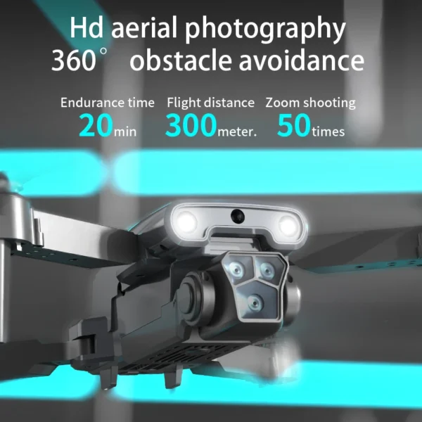 KBDFA V2S Drone 6K HD Camera FPV RC Drones Profesional RTF Quadopter Foldable Obstacle Avoidance Drone WiFi Toy 10000M - Image 6