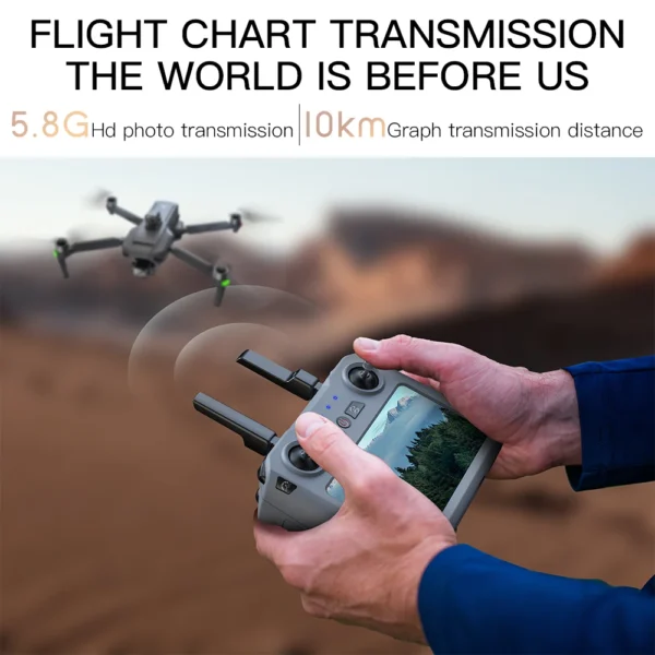New ZLL SG909 Drone 4K Camera 3-Axis Gimbal WIFI Obstacle Avoidance Touch Screen FPV Brushless EIS Electronic RC Quadcopter Toys - Image 3