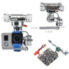 HotRC 3-Axis Brushless Gimbal Camera Mount & 32bit Storm32 Controller Broad For Gopro3/Gopro4/SJ4000/Xiaomi FPV Camera Drone