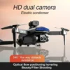 D6 8K HD Professional Drone with Dual Camera Optical Flow Obstacle Avoidance Foldable RC Quadcopter Toy for Beginners - Image 8