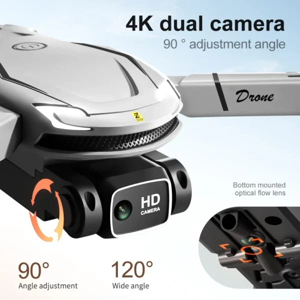 For Xiaomi V88 Drone 4K Professional Dron HD Aerial Photography Remote Control Aircraft HD Dual Camera Quadcopter RC Toy UAV - Image 3