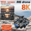 M6 Drone For Xiaomi 8K Pro with 5G WIFI FPV 4K HD Camera Screen Remote Control for Professional Aerial Shots RC Children's Toys