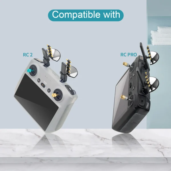 Antenna Range Extender Signal Amplifier Booster For DJI Mini 4 Pro/Mavic 3 Pro Cine/Air 3 RC 2/RC Pro Remote Controller - Image 2
