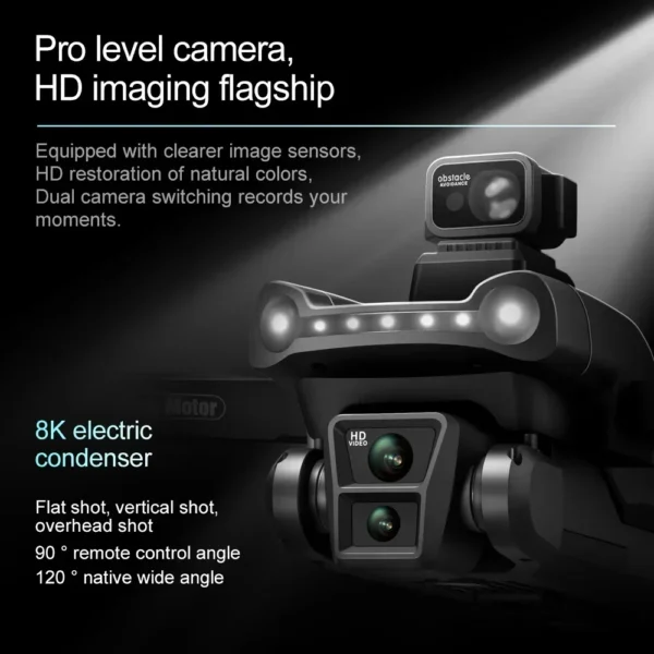 V198 Pro/MAX GPS Drone 4K Professional HD Dual Camera 5G Wifi Photography Brushless Foldable Quadcopter RC Distance 8K Dron Toy - Image 6