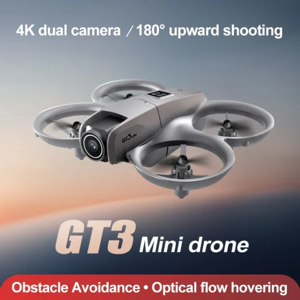 NEW Drones GT3 GPS 8K Professional HD 180° Dual Cameras 5G WIFI Brushless Motors Obstacle Avoidance FPV Foldable Quadcopter Toys - Image 2