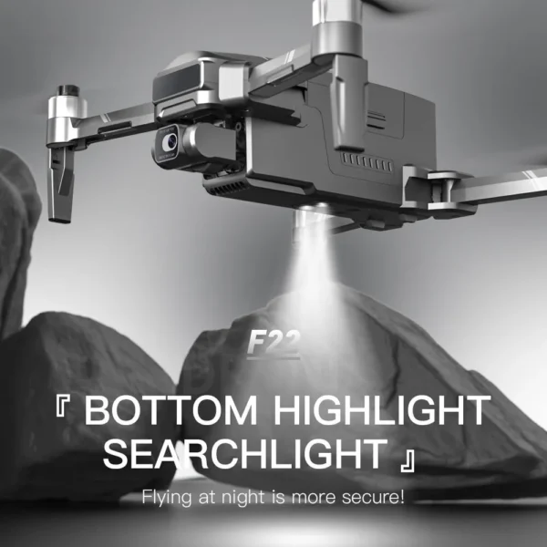 F22S 4K HD Wide Angle Camera GPS Image Follow Gesture Shoot Encircling Point Laser Obstacle Avoidance High End Drone 2023 New - Image 6