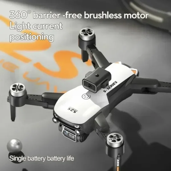 For Xiaomi S2S Mini Drone Profesional 8K Dual Camera Brushless Motor Obstacle Avoidance Dron RC Helicopter Foldable Quadcopter - Image 2